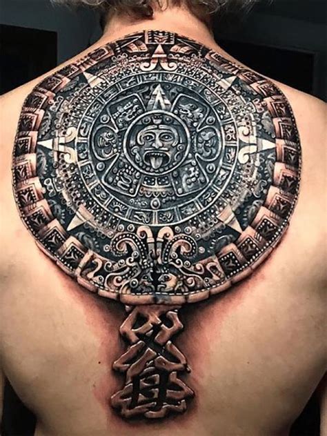 Calendar Aztec Tattoo